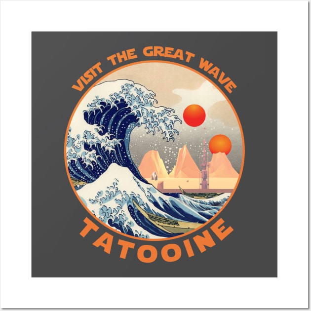 Visit Tatooine Wall Art by balibeachart